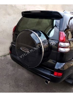 Чехол запаски металлический Toyota Prado 120 